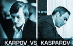 Kasparov ile Karpov Karşı Karşıya